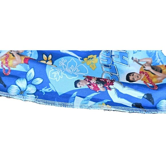 Vintage Apron Elvis Blue Hawaii Half Apron - Picture 4 of 5